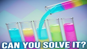 Can you solve this impossible water sort puzzle? 💧| satisfying color sorting gameplay #game
