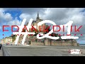 Vlog #21 Frankrijk 2021   vertrek Dinan en fietsen naar le Mont Saint Michel