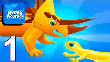 Hyper Evolution - Part 1 Level 1 - 20 Gameplay (Android, iOS) by Say Games Ltd