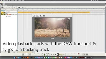 Reason Studios Reason: sync playback of YouTube hosted video using VidPlayYTSync VST plugin