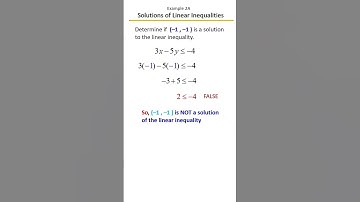 Find Ordered Pair Solutions for Linear Inequalities | Quick & Easy! 🔍📊 | Example 2
