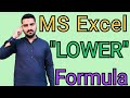 MS Excel "LOWER" Function |Excel Learning| Excel tutorial| Excel tips and tricks | Excel Urdu/Hindi