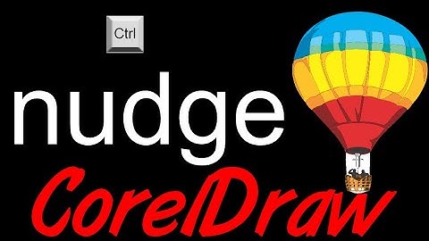 CorelDraw Tips & Tricks Ctrl NUDGE and Shift