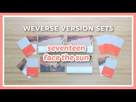 seventeen ホシ ラキドロ　face the sun weverse SEVENTEEN 4th Album Face the Sun Weverse Album Ver. Official