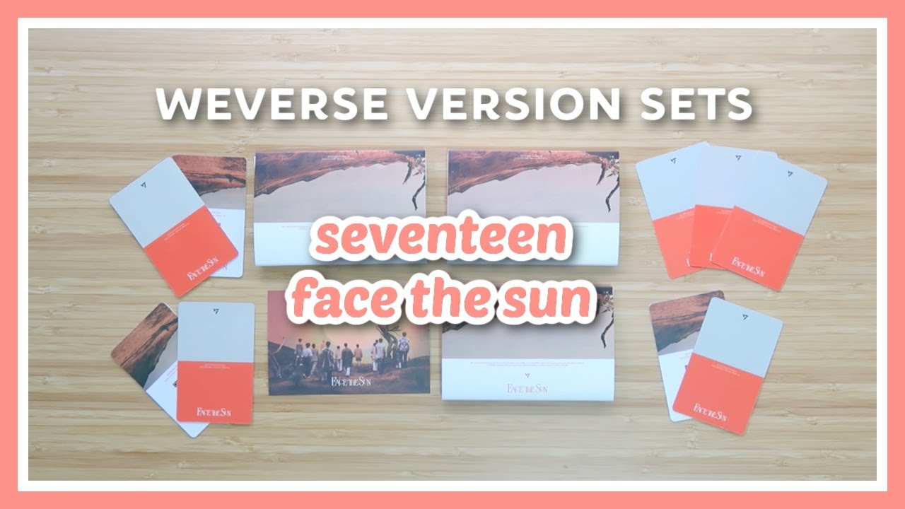 Seventeen Face The Sun ring