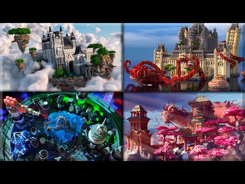 Vídeo: Esta Impressionante Cidade Do Minecraft Foi Criada Por Uma Equipe De Construtores Profissionais