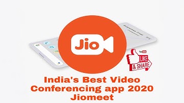 Indian Best Video conferencing App 2020 Jiomeet