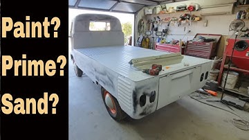 RUSTED OUT almost to PAINT VW single cab Cherry Picker restoration RARE Almost extinct