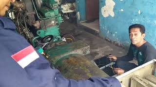Starting engine volvo 120 kw.