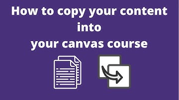 How to copy a course in Canvas