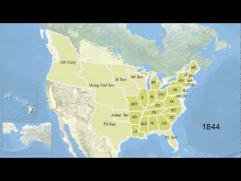 US Historical State/Territorial Boundaries 