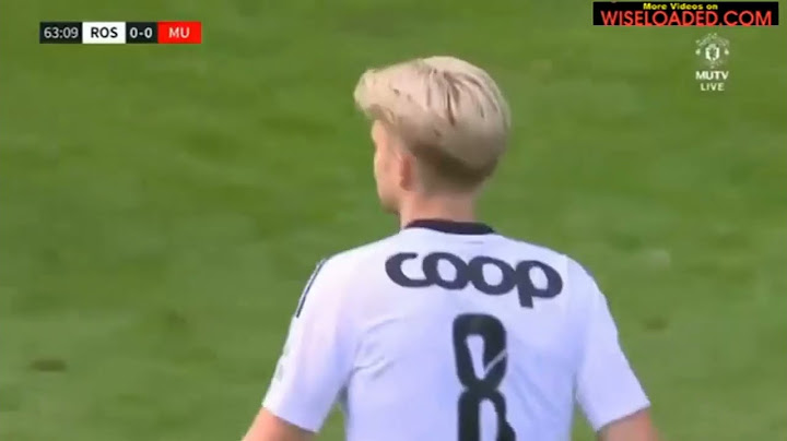 Rosenborg 1 - 0 Man United | Pre-Season| Friendly Match Highlights