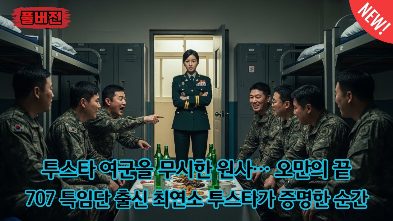 [실화] 707 특임단 출신 최연소 투스타 여군을 인정하지 않던 원사… 그 오만함의 충격적 결말[오디오북] [반전사연] [감동사연]