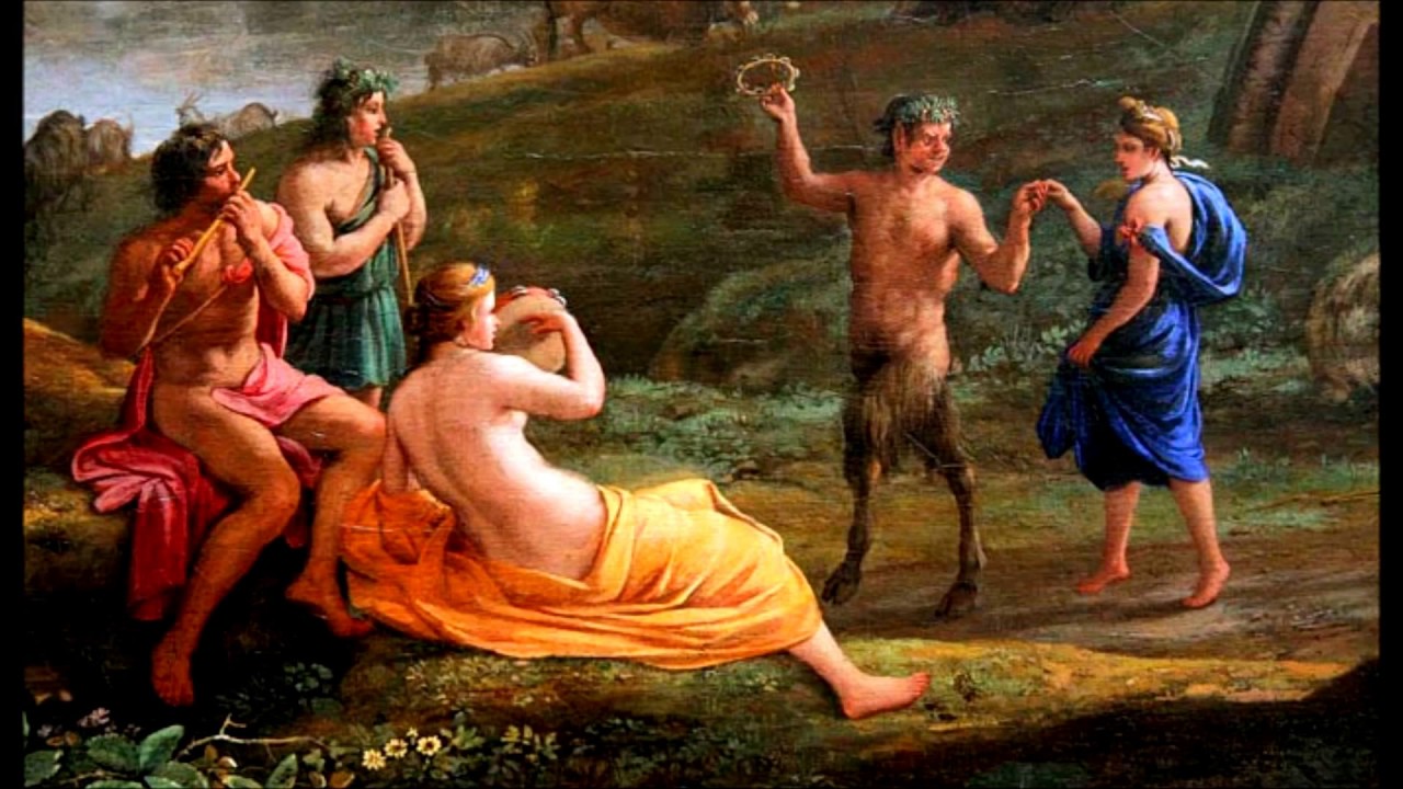 Нимфы и сатиры картинки