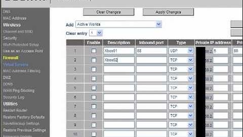 Changing NAT Settings for Xbox360