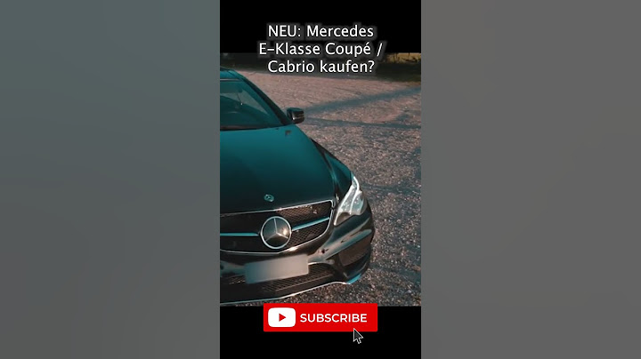 MERCEDES E-Coupé / Cabrio kaufen? #mercedes #eklasse