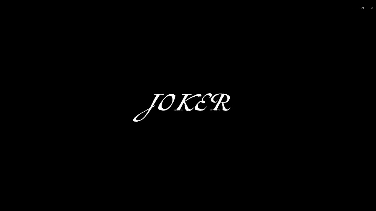 Cafaia - Joker (Official Visualizer)