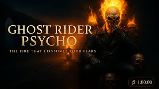 Ghost Rider Psycho — The Fire That Consumes Your Fears | 1 Hour Dark Music