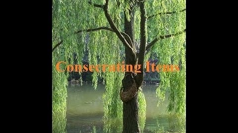 Consecrating Magickal Items