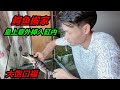 給鱷魚更換飼養缸，不料黃鱔意外掉了進去，卻讓猛魚大飽口福