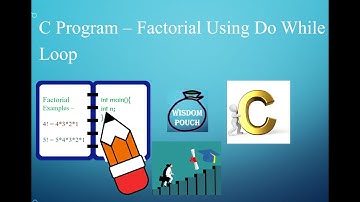 C Program - Factorial using Do While Loop
