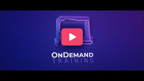 4D OnDemand Training