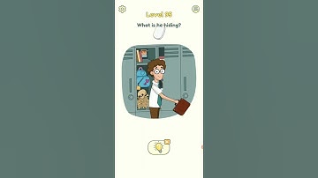 DOP 2 : Delete One Part Level 95 What is he hiding? - game guide #shorts #dop2 #gaming