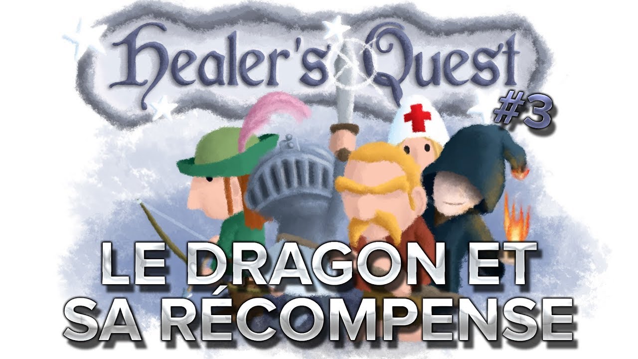 gaming logo Healer's Quest #3 : le DRAGON et sa récompense!