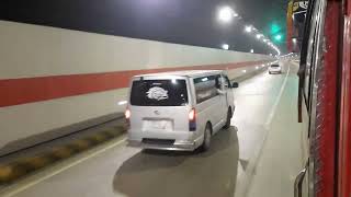 Karnaphuli Tunnel Inside View from a Bus | কর্ণফুলী টানেল