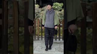 襞もんぺ（ひだ）#shorts