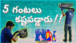 5 hours of hard work for my kitchen! Urban Company kitchen deep cleaning in Hyd| Deep clean in ki...