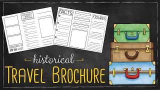 Travel Brochure School Project
