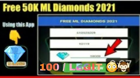 NEW SOURCE OF DIAMONDS | FREE 50K DIAMONDS IN MOBILE LEGENDS 2021