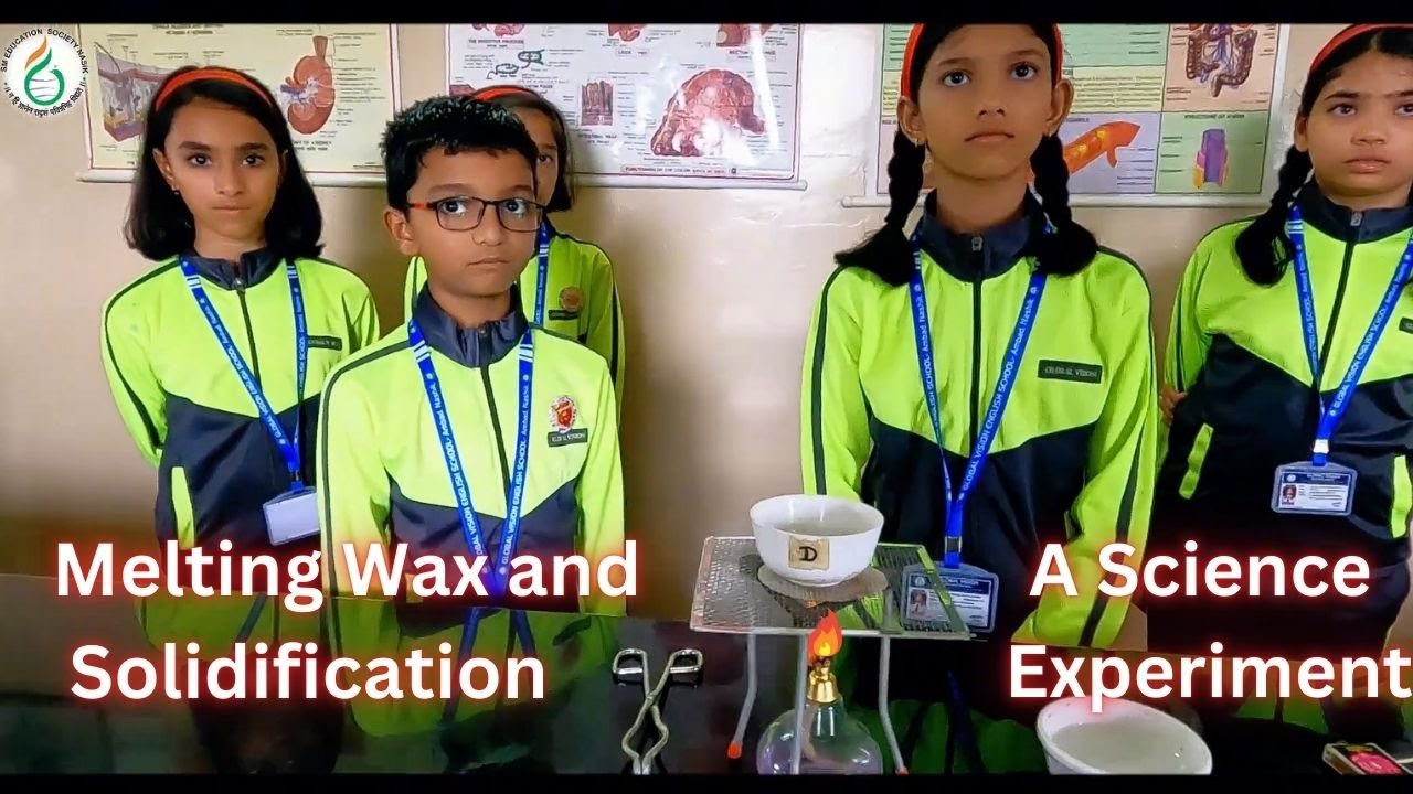 Science Experiment: Melting Wax and Changing States
