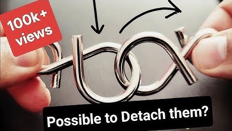 TORTUOUS Metallic Loops Puzzle 🧩 Simplified with 2 solutions