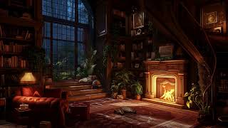 Rainy Evening - Fireside Comfort in an Old Villa | 10 Hours by Cozy Timez 18,484 views 3 months ago 10 hours