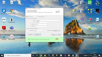 Migration d’une BDD Access vers MySql