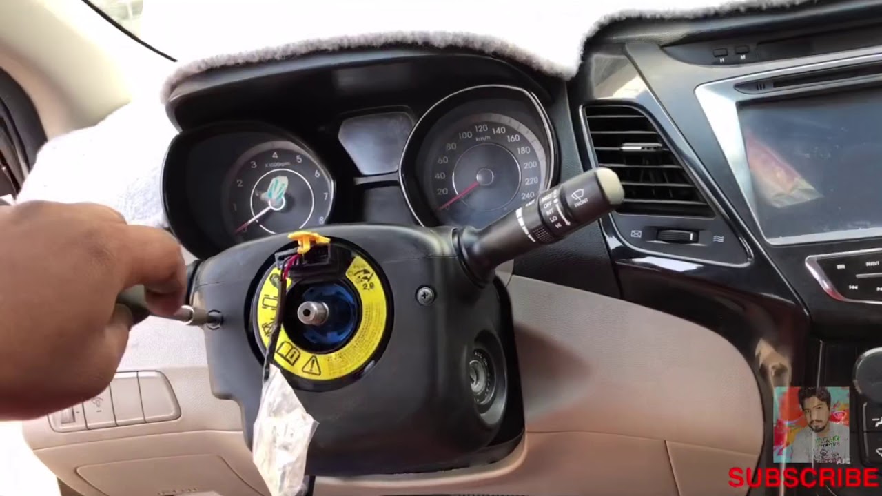 Hyundai Elantra 2014 Clock Spring Replacement Airbag