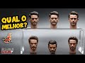 Qual a MELHOR Head Sculpt do Tony Stark Hot Toys?