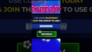 ALL 4+ NEWEST CODES FOR ISAGI REWORK IN BLUE LOCK RIVALS #roblox #shorts