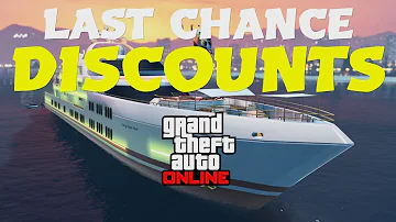 GTA Online DISCOUNT REMINDER! Limited Time Vehicles!