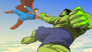 SUPERMAN VS HULK Animation (Full Version) -Taming The Beast II screenshot 1