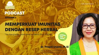 MEMPERKUAT IMUNITAS DENGAN RESEP HERBAL UNTUK (VIRUS CORONA)