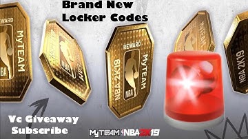 Nba 2k19 My Team Locker Code Free Tokens