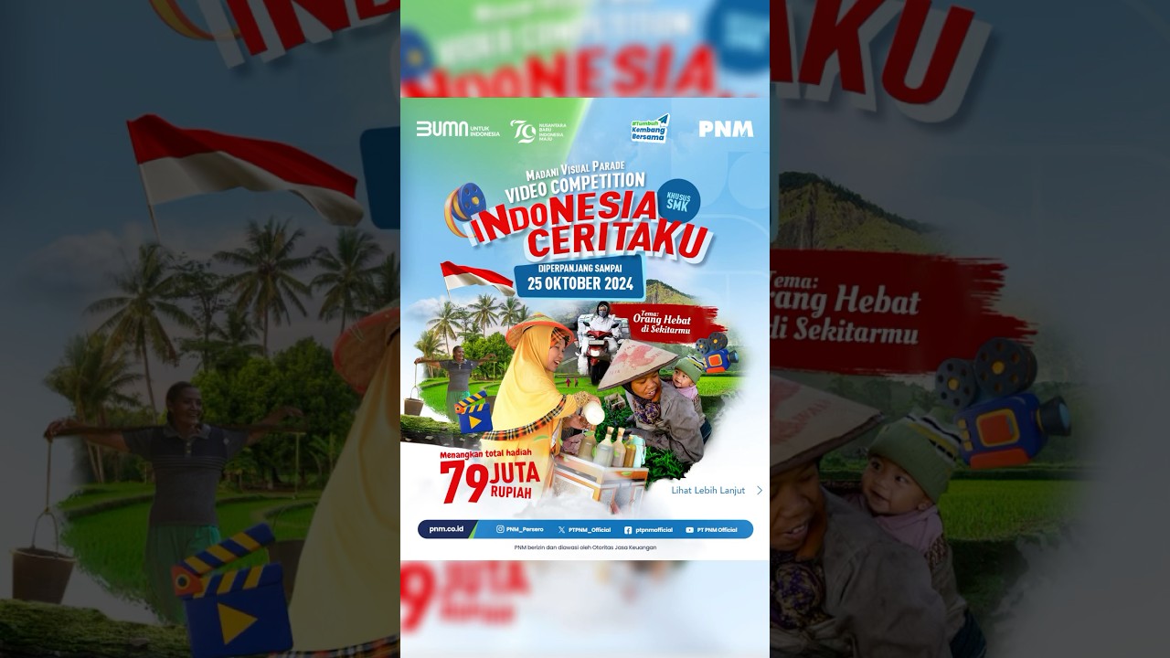 PNM Video Competition 🎥 | Info Selengkapnya bit.ly/PNMvideocompetitionSMK