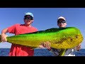 My BIGGEST Mahi EVER... 50 LBS Catch Clean Cook (Dorado)