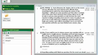 How to use litigation software Depo