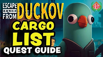 Escape from Duckov Cargo List Quest Guide