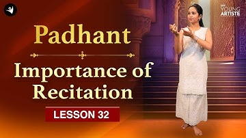 Padhant in Kathak | Kathak Dance Lessons for Beginners #kathaktutorial