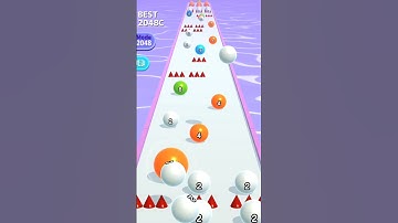 BALL RUN 2048 INFINITY MODE 23 😑 #shorts #android #ios #gaming #gameplay #ballrun2048